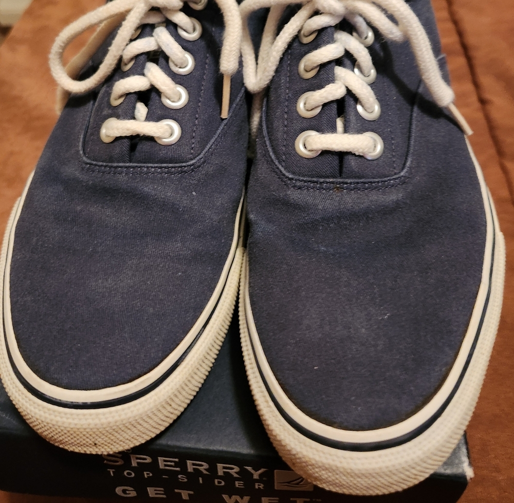 Sperry Navy Boat Shoes Men's Size 10M